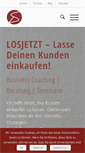Mobile Screenshot of losjetzt.de